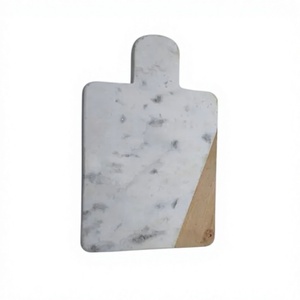 Planche à découper rectangulaire en marbre et bois de manguier naturel de qualité supérieure, très vendue, pour la décoration de la maison, AMSON - Product Image 1