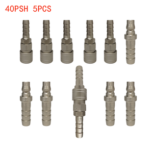 ข้อต่อลมแบบเร็วทำจากทองเหลืองสำหรับเครื่องเติมลมยางและปั๊มลม - Product Image 6