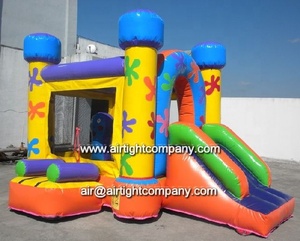 Đáng Yêu <span class=keywords><strong>CE</strong></span> Phê Duyệt <span class=keywords><strong>Inflatable</strong></span> Combo Slide, Lâu Đài <span class=keywords><strong>Bouncy</strong></span> <span class=keywords><strong>Inflatable</strong></span> Cho Trẻ Em Chơi - Product Image 2