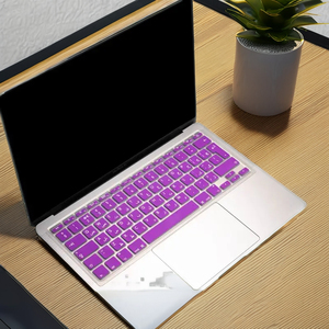 Personnalisé Arabe Version Européenne Notebook <span class=keywords><strong>Clavier</strong></span> De <span class=keywords><strong>Protection</strong></span> Couverture Silicone TPU Film Protecteur pour Appareils <span class=keywords><strong>Apple</strong></span> - Product Image 2