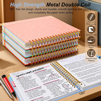 Agenda Personalizada 2026 2027 A4 A5 de Cuero con Espiral, Diaria, Semanal, Mensual, para Viajes, con Pestañas