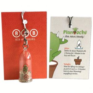 <span class=keywords><strong>Porte</strong></span>-clés miniature de cactus bébé imité, promotionnel, amusant, plante vivante, 2023 - Product Image 4