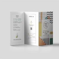 Folleto Promocional Profesional Personalizado con Acabado Brillante, Papel de Arte, Plegado en Dos/Tres Partes, Impresión Offset