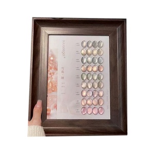2025 New Ice-through Cat-eye <b>Nail</b> Polish 9 Color Delivery Display Board Cat's <b>Nail</b> <b>Gel</b> Polish - Product Image 5