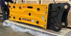 Para Motor de martillo hidráulico de tipo superior SOOSAN SB 121 diseñado específicamente para excavadoras pesadas 28-35 toneladas para construcción - Product Image 4