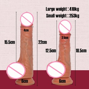 Mainan dewasa portabel Model baru Penis silikon cair dengan cangkir hisap sumbat <span class=keywords><strong>Anal</strong></span> panjang untuk tujuan pembersihan dan pengekang - Product Image 4
