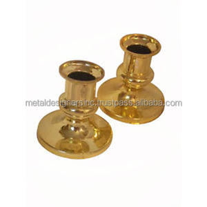 Support décoratif fait main en métal vintage de noël, chandelier de mariage de qualité unique, bougeoir de luxe en métal - Product Image 1