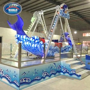 2018 el último diseño de <span class=keywords><strong>Parque</strong></span> de Atracciones paseos delfín Barco Pirata - Product Image 4