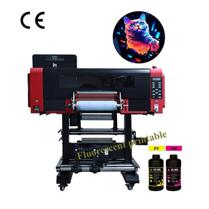 Hanrun papel 30cm a3 tamaño rollo a uv rollo dtf película <span class=keywords><strong>impresora</strong></span> máquina - Product Image 1