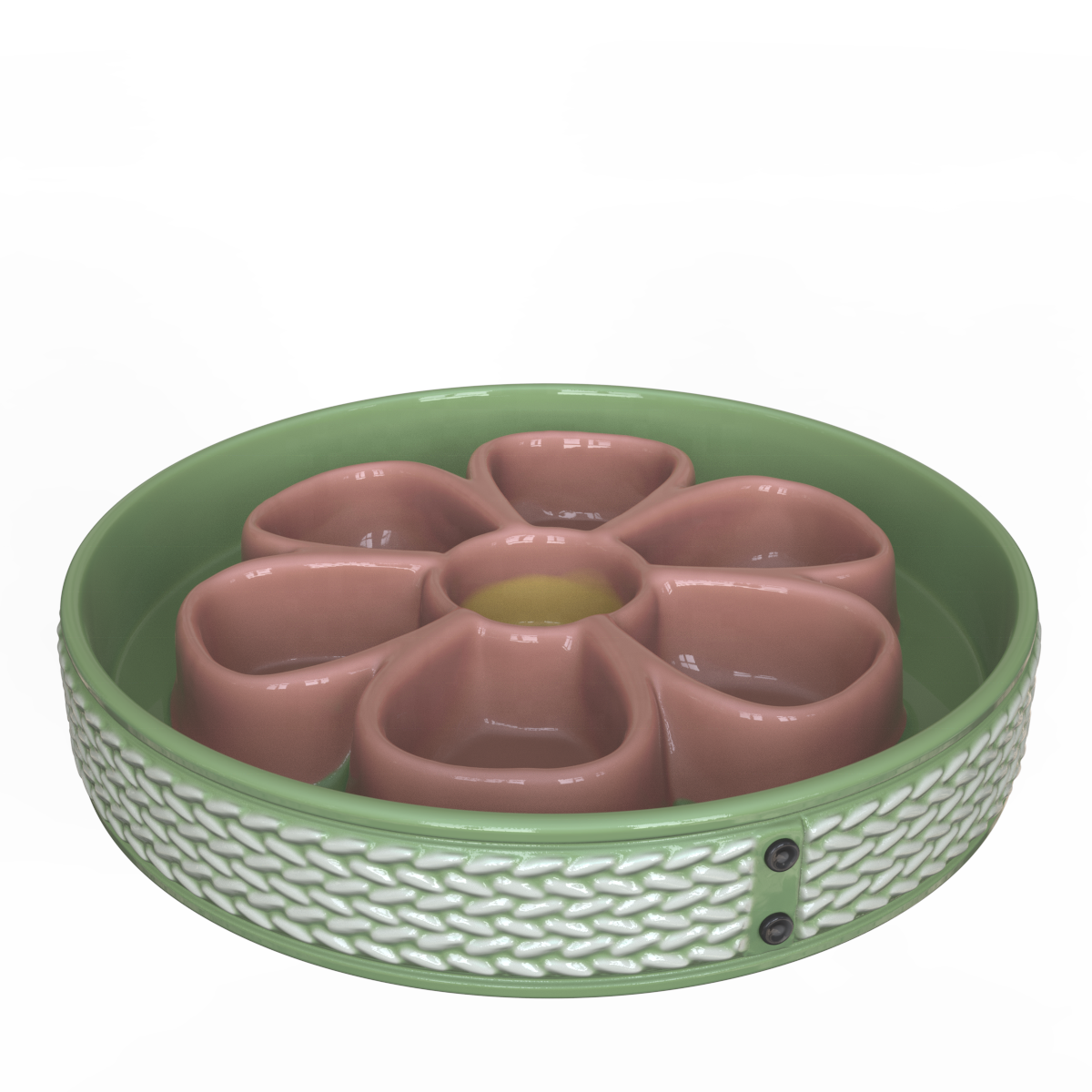 pet ceramic bowl raised