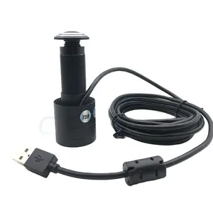 CCTV güvenlik Mini kamera HD 720P 1080p ücretsiz sürücü PC geniş açı 1.78mm balıkgözü Lens kapı güvenlik Mini USB kamera