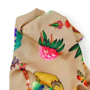 Yantu textile personnalisé impression numérique tissus en gros 100% polyester tissu pour tissu