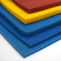 Prix d'usine Feuille de mousse de caoutchouc de silicone naturel Haute élasticité Mousse de silicone à cellules ouvertes Feuilles de caoutchouc éponge Tampons