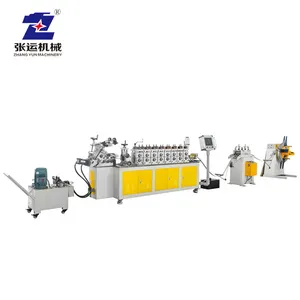 Band Clamp Forming Equipment High Accuracy Hoop Locking Ring Rolling Forming Making Machine