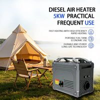 Calentador de Estacionamiento Diésel de 12V 24V 220V con Batería Integrada, Calentador de Aire Autónomo para Camiones, Autocaravanas y Campers, Proveedor Mayorista