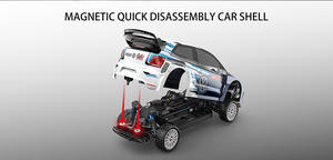 Nuovo Hyper GO MJX 10304 Polo R WRC 2015 Brushless RTR 1/10 Auto Radiocomandata Elettrica Modello <span class=keywords><strong>Rally</strong></span> Racing 2026 - Product Image 4