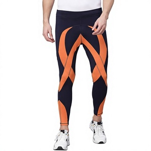 Custom Logo Men Sportswear Compression Dry Cool Sports <b>Tights</b> Pants Base Layer Gym Workout Running Leggings Thermal Pants <b>Winter</b> - Product Image 1
