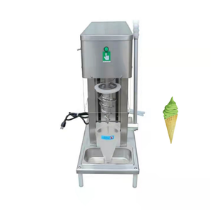 Real Fruits Ice Cream Machine Ice Cream Yogurt Blender Machine Stainless Steel Swirl Drilling Ice Cream Machine 2021 - Product Image 1