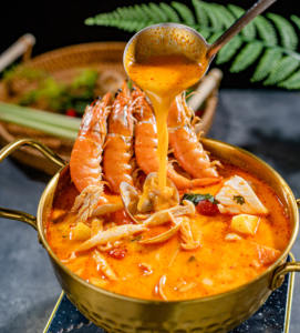 Condimento caldo in pentola Tom Yum invernale, pentola di longevità di gamberetti piccante, Base di zuppa rossa acida, zuppa acida di Tom Yum - Product Image 5