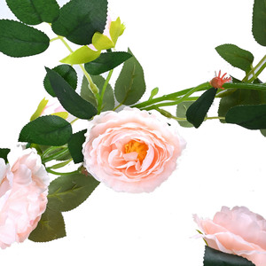 Ita Artificial Rose Vines White Pink Red Floor Standing Wall Mounted <b>Wedding</b> <b>Arch</b> Decoration - Product Image 4