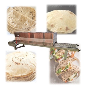 Petite machine à tortilla automatique bon marché Ligne de production de pain pita arabe Machine à pain pour la sainte communion Chapati Roti - Product Image 4