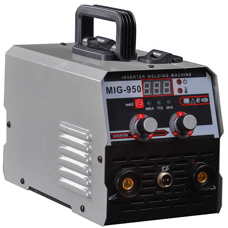 Мини-сварочный аппарат 950 Mig, бесгазовый сварочный аппарат Mig Soldador Mig, без газа, мини-портативный сварочный аппарат