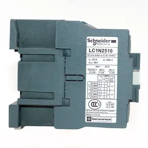 Nueva marca de control Industrial control de Motor EasyPact supresor Tesys D 3p 220V 25A LC1N2510 LC1N2510M5N AC Contactor