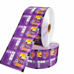 Película de laminación brillante OPP PE PET CPP BOPP para sellado de bolsas de alimentos, rollo de película plástica para sobres de frutos secos - Product Image 3