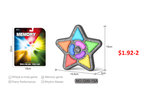 Jumon Puzzle Game Console LED Light Sound Interactive Toy Training Hand Brain Coordination Electronic Memory Games for Kids - Product Image 5