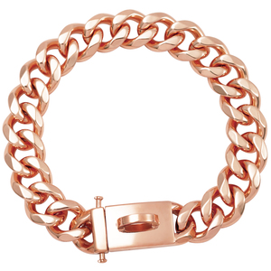 Cadena de Metal de 19mm de alta calidad, Collar de cadena cubana de acero inoxidable dorado para mascotas, Collar de entrenamiento para perros grandes - Product Image 1