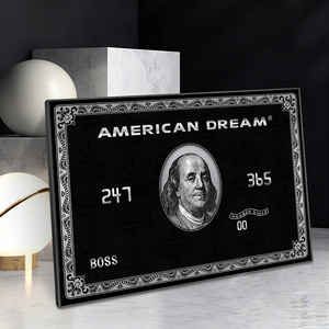 Quadri su Tela Ispirati al Sogno Americano, Stampe Motivazionali da Parete - Product Image 2