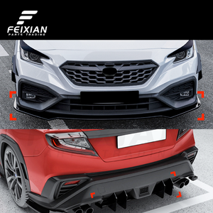 Kit Aerodinámico para <span class=keywords><strong>Subaru</strong></span> WRX <span class=keywords><strong>STI</strong></span> VB <span class=keywords><strong>2022</strong></span>+ con Splitter Delantero, Faldones Laterales, Difusor Trasero y Alerón de Maletero - Product Image 2