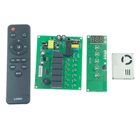 Purificateur d'air BLDC à moteur silencieux 24V 48V 50W avec carte de contrôle intelligente PCB pour l'environnement domestique