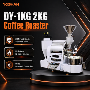 1kg 2kg Coffee Roaster for Cafe Adding Fresh Roasting Service - Product Image 1