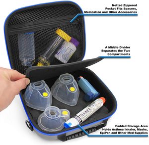 Gh-eva Fall Amazon Hard Travel <span class=keywords><strong>Asthma</strong></span> Inhalator Fall Hard Shock proof Medical Eva Fall für Inhalator - Product Image 3