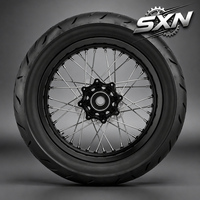 Ensemble de roues Supermoto LXC Parts de 17 pouces pour Sur-Ron Ultra Bee, kit de pneus de route en aluminium CNC, haute performance, vélo électrique de route