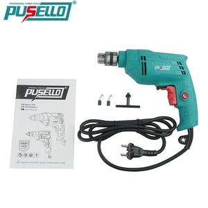 Taladro <span class=keywords><strong>de</strong></span> Banco Eléctrico <span class=keywords><strong>de</strong></span> Alta Velocidad PUSELLO <span class=keywords><strong>de</strong></span> 450W y Mini Taladro con Velocidad Variable para Mantenimiento <span class=keywords><strong>del</strong></span> Hogar y Proyectos <span class=keywords><strong>de</strong></span> Bricolaje - Product Image 1