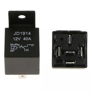 1 комплект JD1914 40A DC12V 24V 36V <span class=keywords><strong>48V</strong></span> 60V 72V 4-контактное 5-контактное реле с заменой проводов для автомобильного грузовика, фургона, мотоцикла - Product Image 5