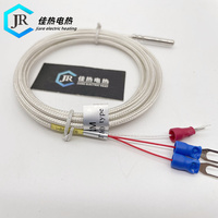 Sonde de température à thermocouple pour canaux chauds, type K avec sonde à ressort type J pour buse de machine de moulage par injection