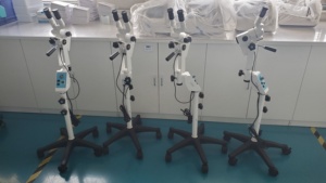 CE phê duyệt Y Tế BệNh Viện kỹ thuật số điện tử quang colposcope HD Camera binicular video colposcope cho phụ khoa - Product Image 3