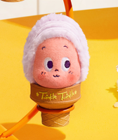 Série MOON GELATO : Boîte mystère de pendentifs en peluche sur le thème des animaux glacés