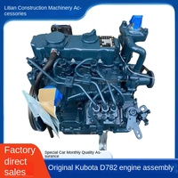 Conjunto de Motor Original para XCMG para Excavadoras U15-3S/U17/U20 D782/D722/D902, Garantía de 3 Años en China