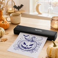 Impresora de Plantillas para Tatuajes Inalámbrica Xprinter P84, Impresora Térmica de Transferencia sin Tinta A4, Incluye Papel de Transferencia