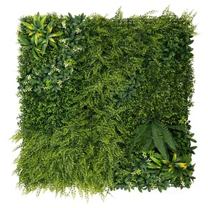 Artificial Plant <b>Wall</b> <b>Panel</b> Set Maintenance Free For Residential Commercial Decoration - Product Image 3