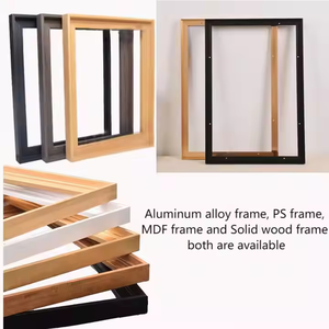 Nhanh Chóng Vận Chuyển Sang Trọng Vải Hộp Phong Cách Hình Ảnh Khung Chất Lượng Cao Floater PS Khung Cho Tường Nghệ Thuật Tranh Sơn Dầu - Product Image 3