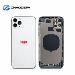 สำหรับ iPhone 11 Pro Max ฝาหลังโทรศัพท์มือถือ ฝาครอบแบตเตอรี่ โครงกลาง ชุดโครงสร้างอะไหล่เปลี่ยน - Product Image 5