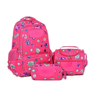 Set Tas Sekolah Anak 3in1 Logo Custom Murah untuk Anak Laki-laki dan Perempuan dengan Kotak Makan Siang dan Tempat Pensil Grosir OEM - Product Image 5