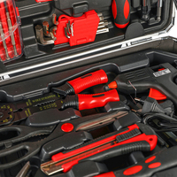 Usine directement en gros 186 pièces Kit d'outils de tournevis valise en aluminium ensembles d'outils à main avec combinaison Juego De Herramientas