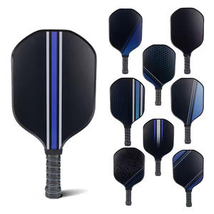 Equipo deportivo de raqueta Pickleball de fibra de carbono de fábrica con logotipo impreso personalizado aprobado por muestra - Product Image 1
