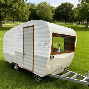 Chariot de vente ambulant, remorque à café, camion de restauration, stand de concession extérieur - Product Image 1